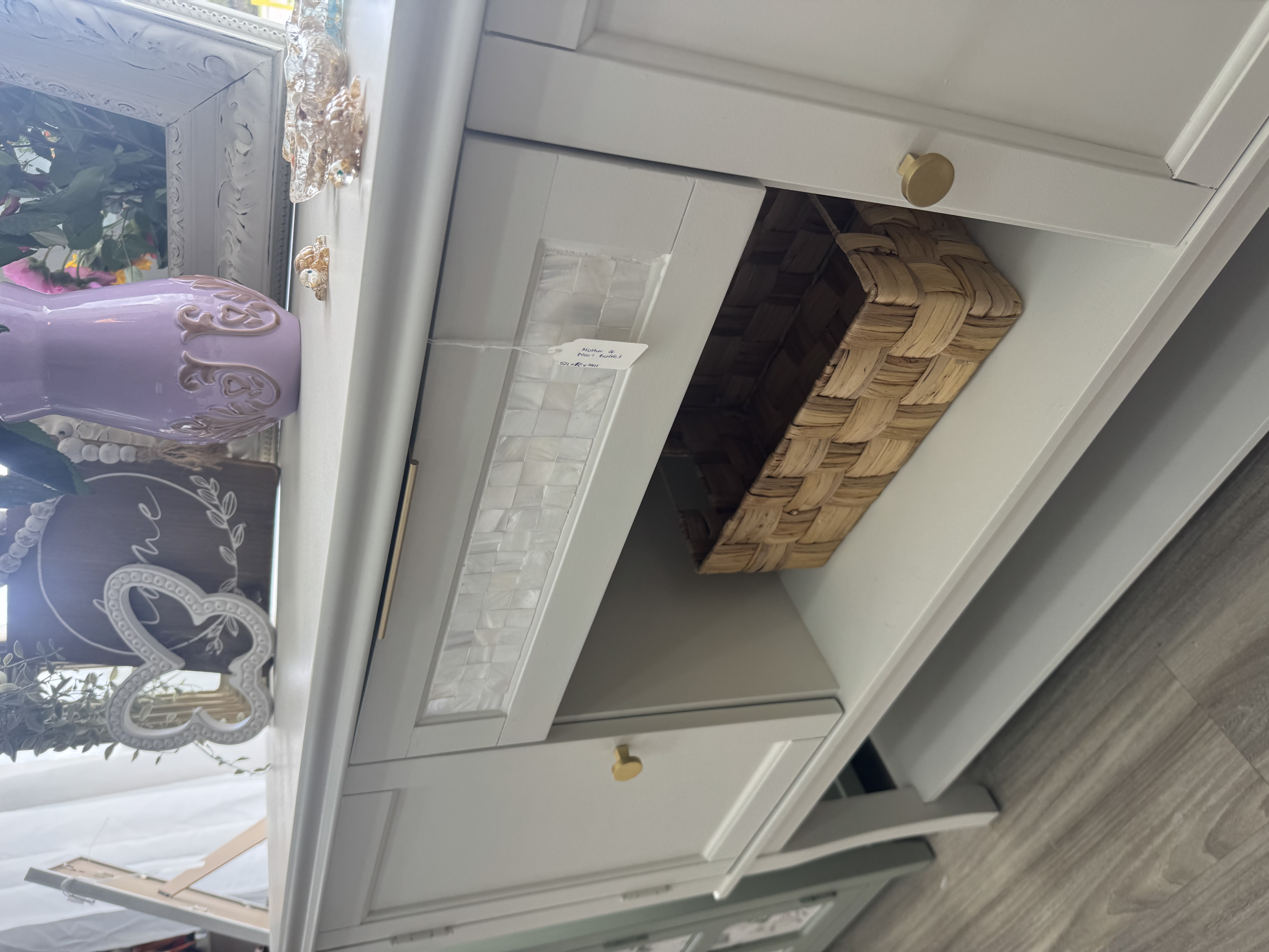 Mother of pearl buffet/server