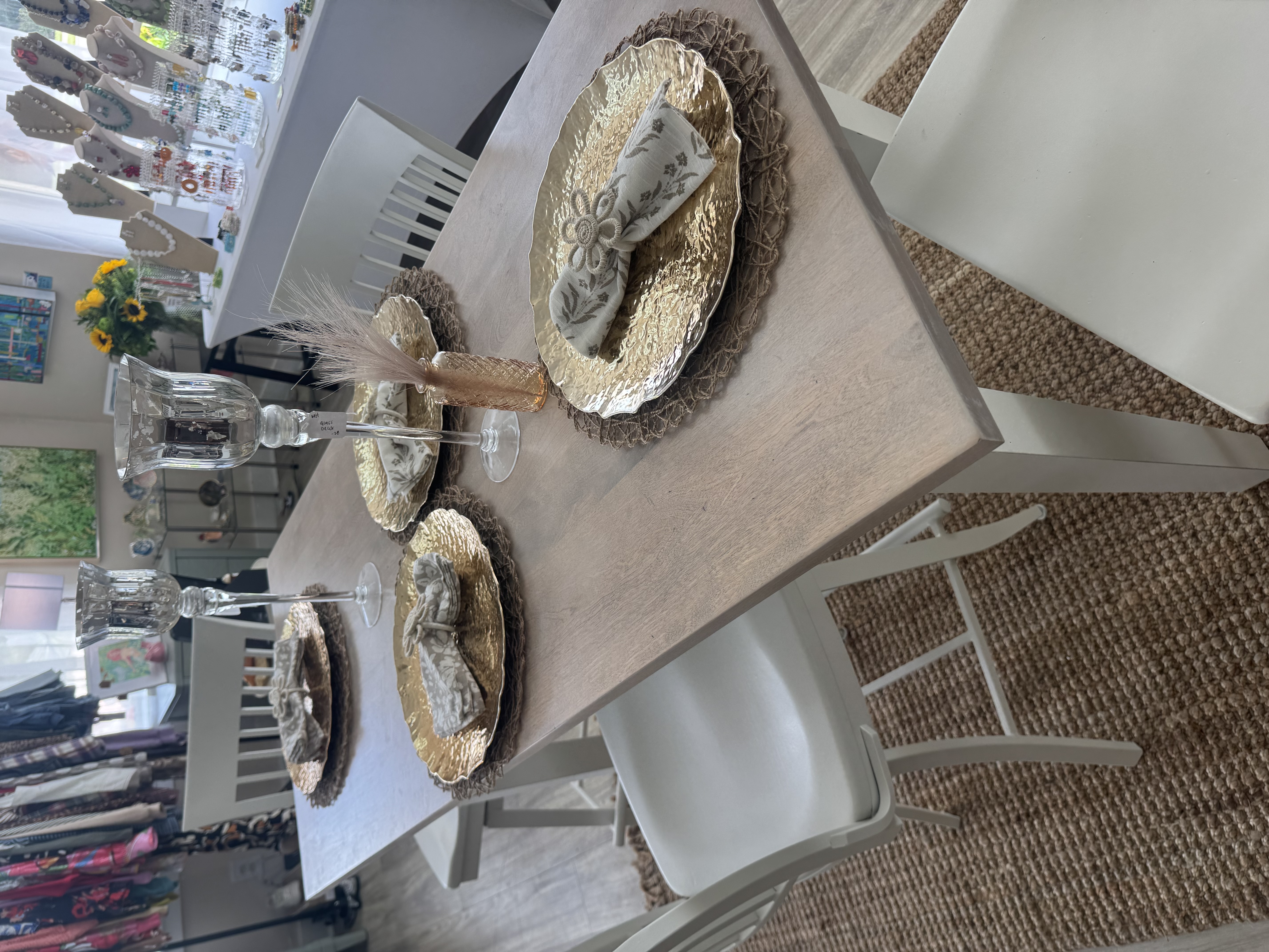 Tall dining set