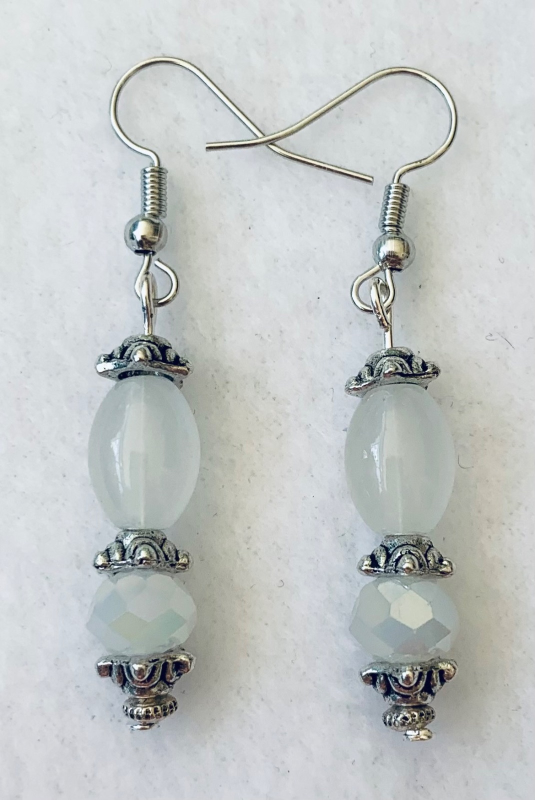 White Earrings