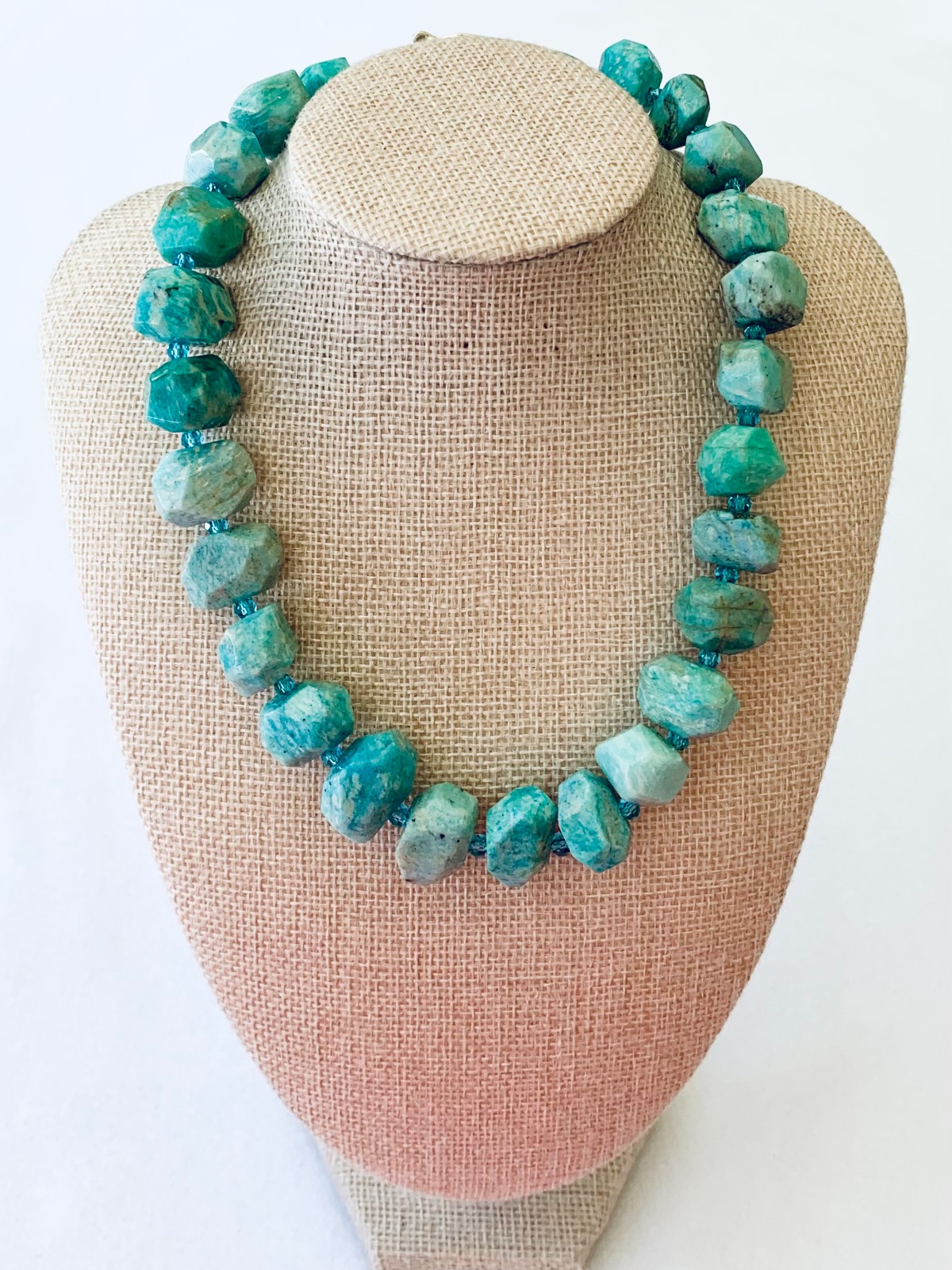 Amazonite Nugget Necklace